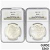 Image 1 : 1884-O [2] Morgan Silver Dollar NGC MS63