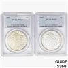 Image 1 : 1887 [2] Morgan Silver Dollar PCGS MS63
