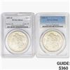 1885-O [2] Morgan Silver Dollar PCGS MS63
