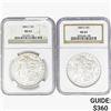 Image 1 : 1884-O [2] Morgan Silver Dollar NGC MS63