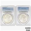 Image 1 : 1883-1884 [2] Morgan Silver Dollar PCGS MS63