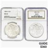 Image 1 : 1884-O [2] Morgan Silver Dollar NGC MS63