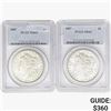 Image 1 : 1887 [2] Morgan Silver Dollar PCGS MS63