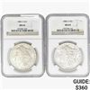 Image 1 : 1884-O [2] Morgan Silver Dollar NGC MS63
