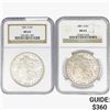 Image 1 : 1881-S [2] Morgan Silver Dollar NGC MS63