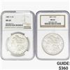 Image 1 : 1881-S [2] Morgan Silver Dollar NGC MS63