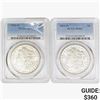 Image 1 : 1883-1884 [2] Morgan Silver Dollar PCGS MS63