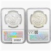 Image 2 : 1881&1884 [2] Morgan Silver Dollar NGC MS63