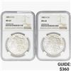 Image 1 : 1885-O [2] Morgan Silver Dollar NGC MS63