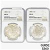 Image 1 : 1884-O [2] Morgan Silver Dollar NGC MS63