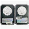 Image 2 : 2018 [2] S.Africa 1oz. Silver Krugerrand NGC MS70