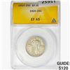 Image 1 : 1920 Standing Liberty Quarter ANACS EF45