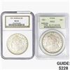 Image 1 : 1921 [2] Morgan Silver Dollar PCGS/NGC MS63