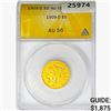 Image 1 : 1909-D $5 Gold Half Eagle ANACS AU55