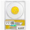 Image 2 : 1909-D $5 Gold Half Eagle ANACS AU55