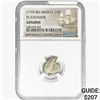 Image 1 : 1772-83 1/2 Reale SILV. Mexico El Cazador NGC Genu