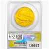 Image 2 : 1909/8 $20 Gold Double Eagle ANACS AU50