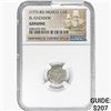 Image 1 : 1772-83 1/2 Reale SILV. Mexico El Cazador NGC Genu