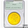 Image 1 : 1904 $20 Gold Double Eagle PCGS MS60