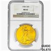 Image 1 : 1928 $20 Gold Double Eagle NGC MS62