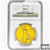 Image 1 : 1927 $20 Gold Double Eagle NGC MS62