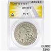 Image 1 : 1890-CC Morgan Silver Dollar ANACS VG8