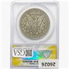 Image 2 : 1890-CC Morgan Silver Dollar ANACS VG8