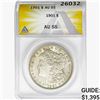Image 1 : 1901 Morgan Silver Dollar ANACS AU55