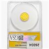 Image 2 : 1854 Rare Gold Dollar ANACS AU55 Type 2
