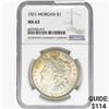 Image 1 : 1921 Morgan Silver Dollar NGC MS63