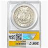 Image 2 : 1890 Morgan Silver Dollar ANACS MS60