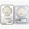 Image 2 : [2] Morgan Silver Dollars NGC/PCGS MS63 [1884-O, 1