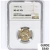 Image 1 : 1949-S Jefferson Nickel NGC MS65 5FS