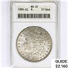 Image 1 : 1890-CC Morgan Silver Dollar ANACS MS61