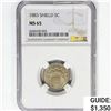 Image 1 : 1883 Shield Nickel NGC MS65