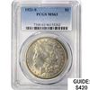 Image 1 : 1921-S Morgan Silver Dollar PCGS MS63