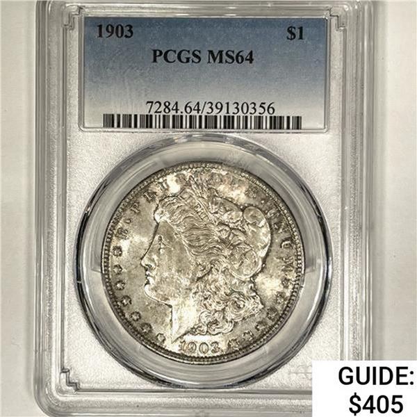 1903 Morgan Silver Dollar NGC MS64