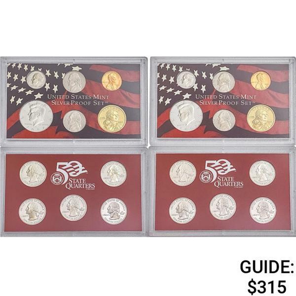 2004 Silve PR Sets (22 Coins)