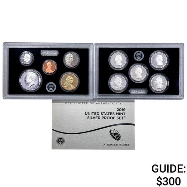 2019 Silver PR Set (10 Coins)