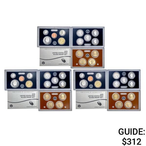 2015 Silver PR Sets (42 Coins)