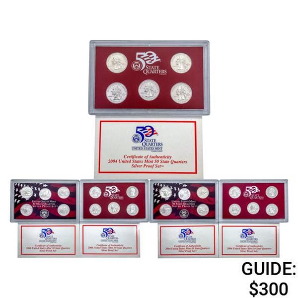 2004-2006 Silver 25c PR Sets (25 Coins)