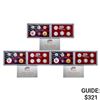 Image 1 : 2007 Silver PR Sets (21 Coins)