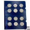 Image 1 : [36] 1948-1963 Franklin Half Dollar   COLL. Book