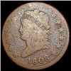 Image 1 : 1808 Coronet Head Large Cent NICELY CIRCULATED