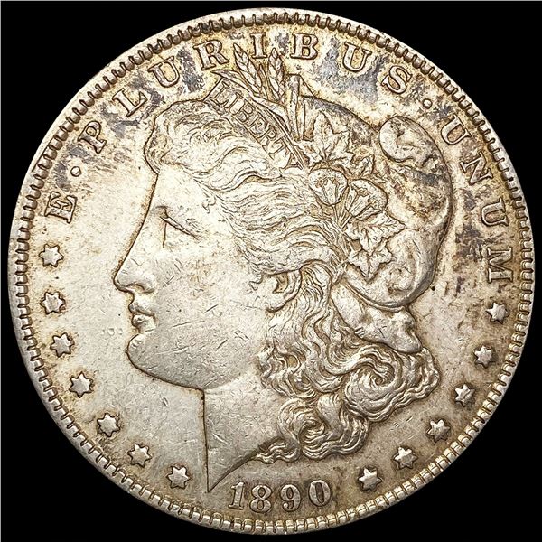 1890-CC Morgan Silver Dollar CLOSELY UNCIRCULATED