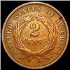 Image 2 : 1864 Two Cent Piece NEARLY UNCIRCULATED
