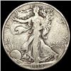 Image 1 : 1938-D Walking Liberty Half Dollar NICELY CIRCULAT