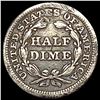 Image 2 : 1841 Seated Liberty Half Dime LIGHTLY CIRCULATED