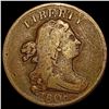 Image 1 : 1808 Draped Bust Half Cent NICELY CIRCULATED