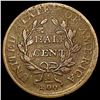 Image 2 : 1808 Draped Bust Half Cent NICELY CIRCULATED